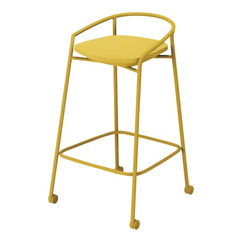 エニー ハイスツール オリーブイエロー