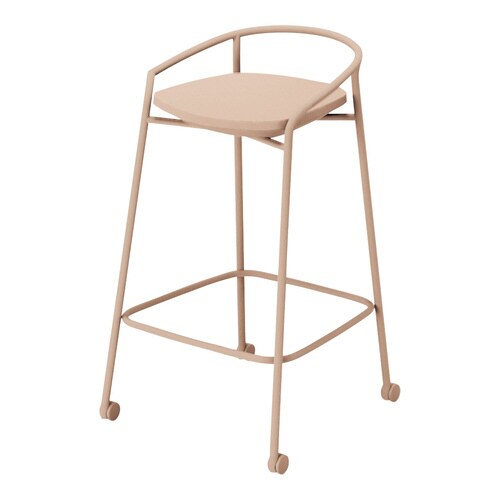 エニー ハイスツール アッシュピンク