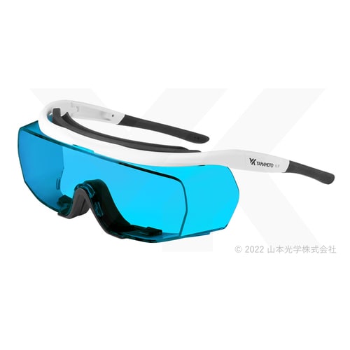 レーザー光吸収メガネ(1/100減衰一部