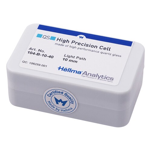 ヘルマ石英セル 104−B−10−40