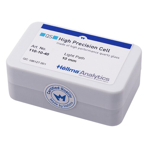 ヘルマ石英セル 110−10−40