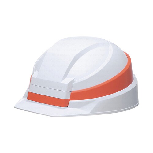 折りたたみヘルメットAA21−W/O白橙
