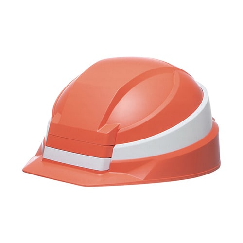 折りたたみヘルメットAA21−O/W橙白