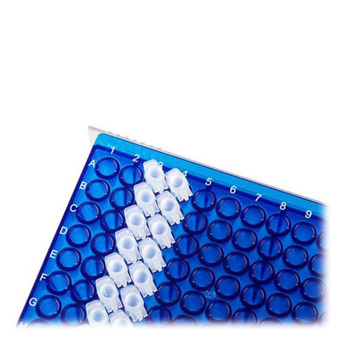 120539 5個入低温PCRラック青