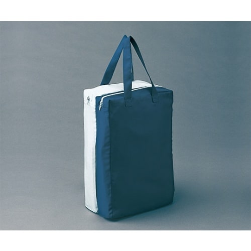 G8142−6タテ型携帯バッグ 白・紺