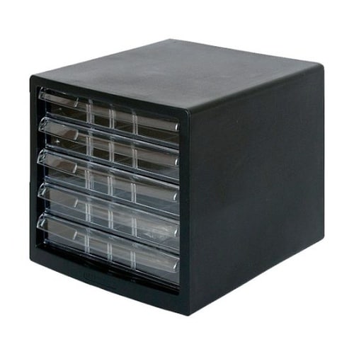 A4ES5B A4レターケース5段