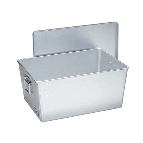 アルマイト 深型 パン箱 45人用(蓋付