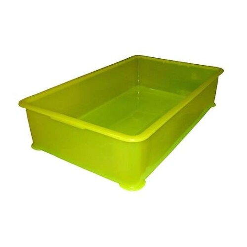 1084340 PP半透明カラー番重A型