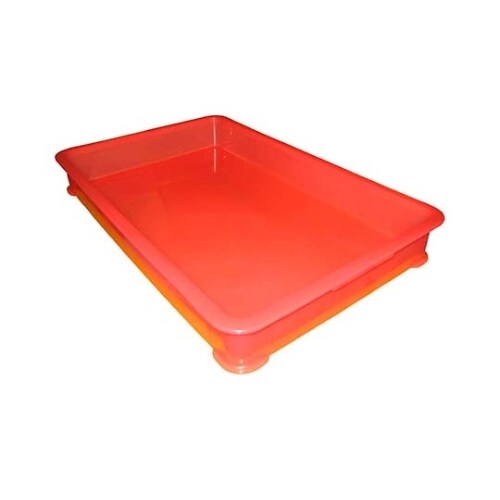 3757330 PP半透明カラー番重B型