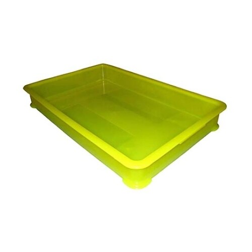 3757340 PP半透明カラー番重B型