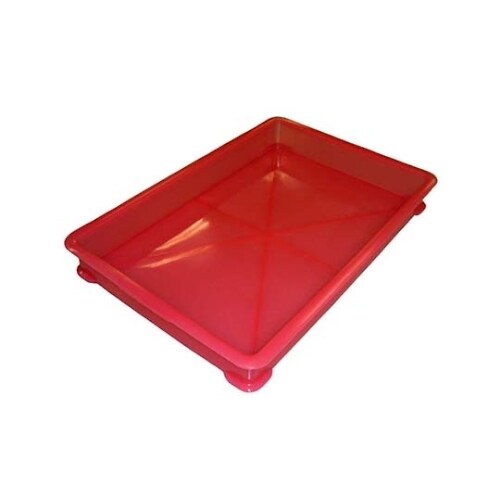 3757430 PP半透明カラー番重B型