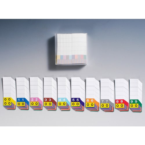 カラーIDナンバーカード 連番収納 ID