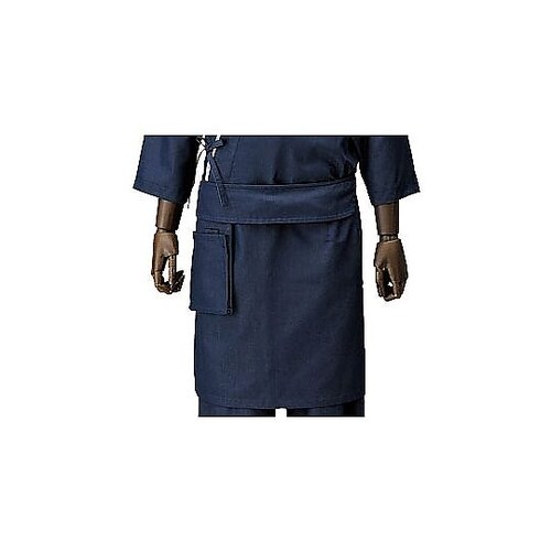 SSM3201ブライトデニム腰下エプロン