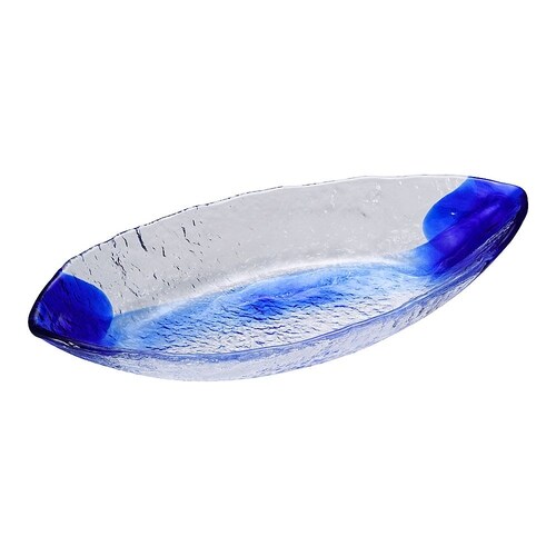 RML87 硝子和食器 一筆 舟盛