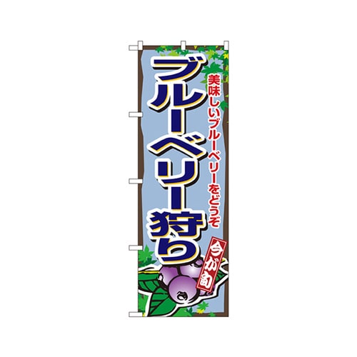 ブルーベリー狩りのぼりNo.1380