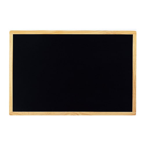 HBD609W 黒板(枠白木)60×90