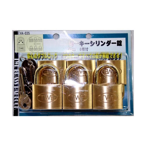 VA−035 キーシリンダー錠 40mm
