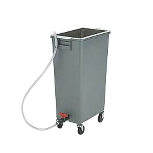 345045角ペール65型 キャスター付