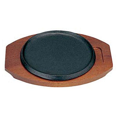 301062 電磁用ステーキ皿 浅丸型