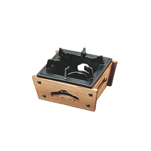 295036 ネズコ枠付角コンロ 大