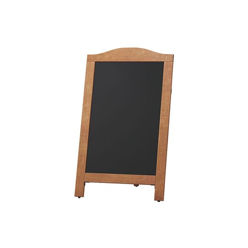 603744 マーカー用スタンド黒板 茶