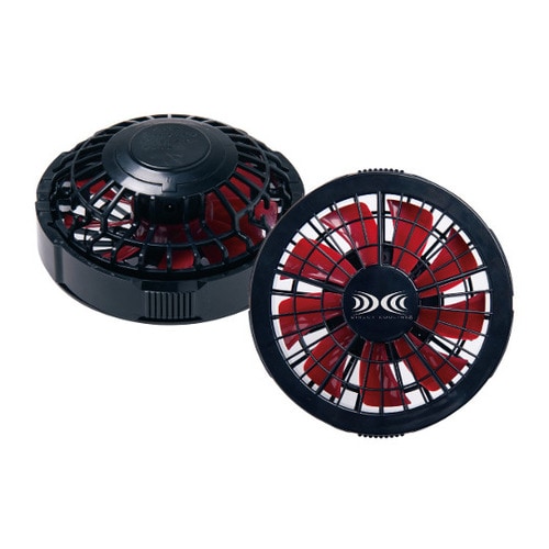 FAN2200BR ワンタッチファン黒赤