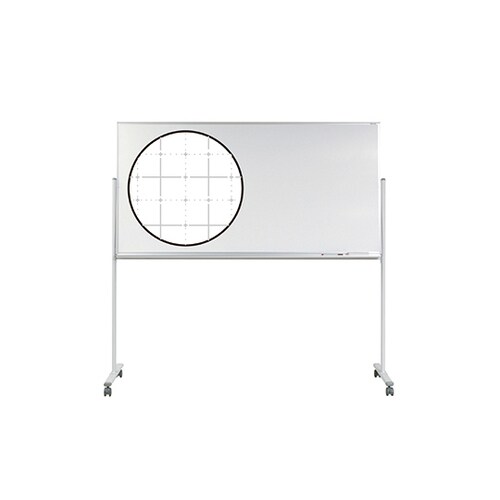 ホワイトボード 暗線入り 片面 1800