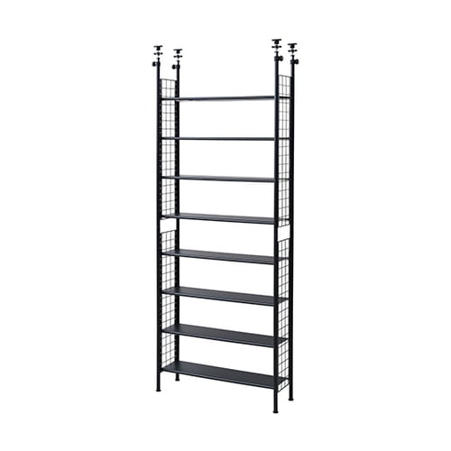 突っ張りフリーラック 75cm ブラック