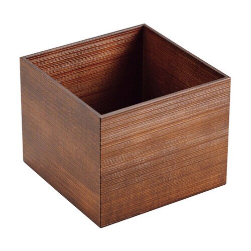 1654500千筋キューブ茶160mm