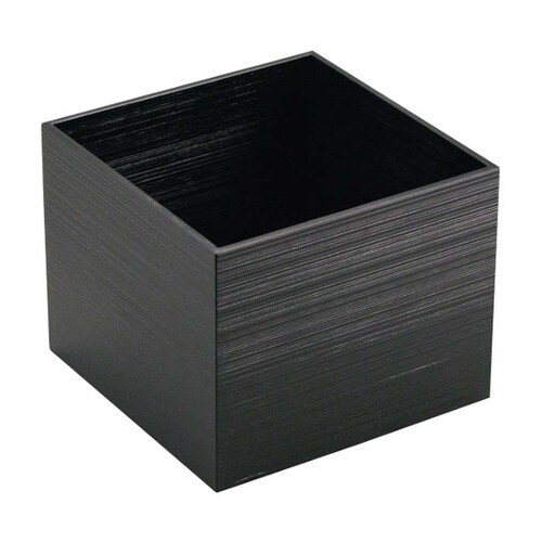 1654800千筋キューブ黒160mm