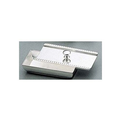 H 洋白 菊渕 ようじ入れ 一枚蓋 三種