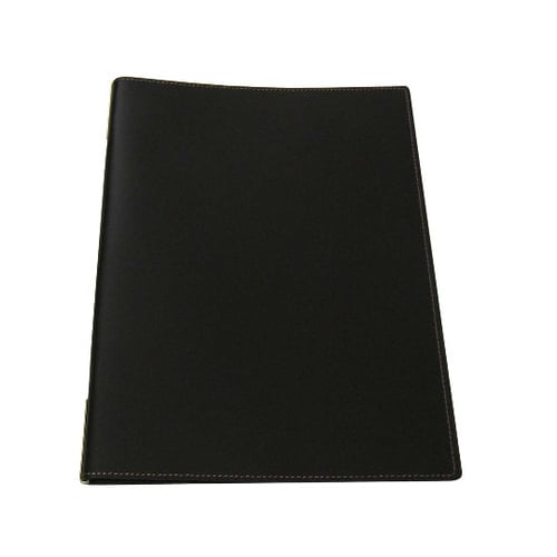 3102320 皮製メニューブック 茶