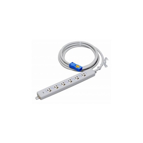 横形OA用抜け止め接地タップ6コ口 MR