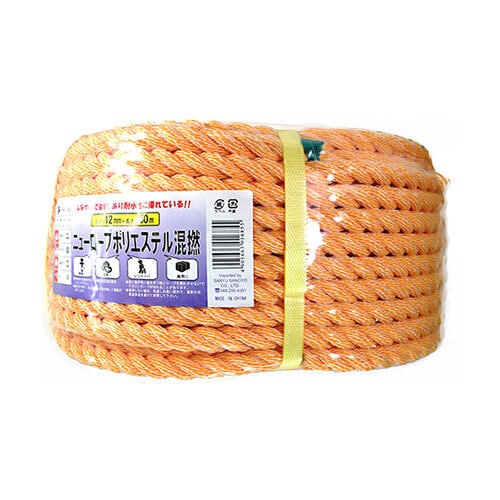 ニューロープ ポリエステル混撚 太さ12