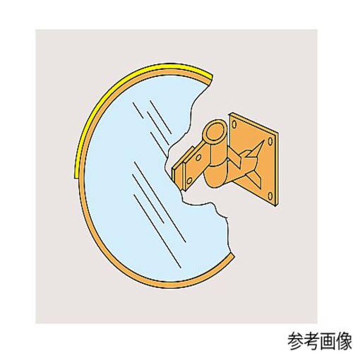 壁丸SW100 壁付カーブミラー