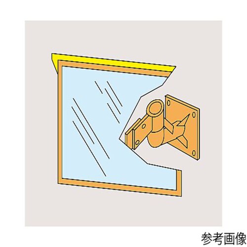 壁角SS68 壁付カーブミラー