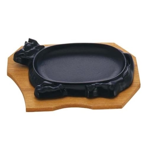 2026500 IK 鉄 ステーキ皿 牛