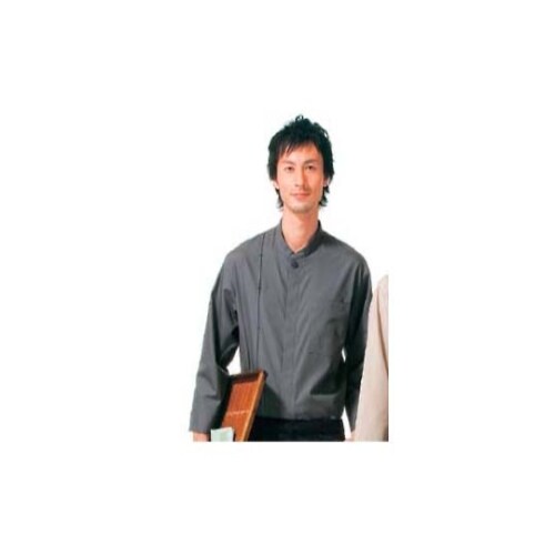 4535840 シャツ(男女兼用)灰LL