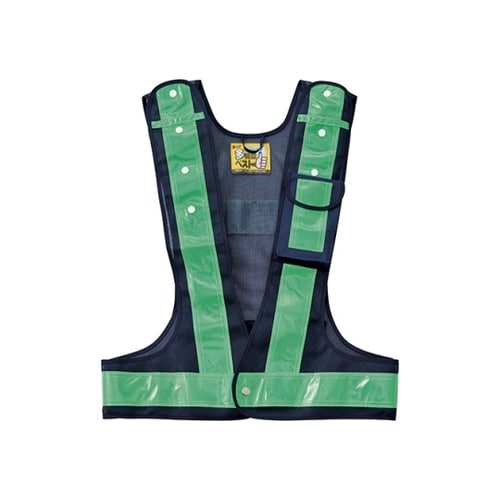 238079 多機能ベスト(紺/緑)