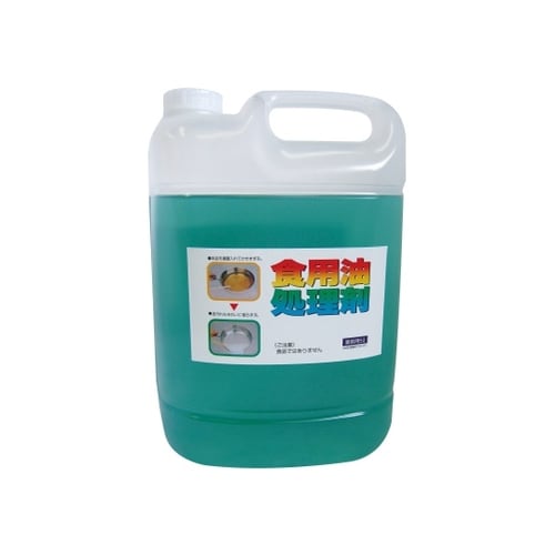 天ぷら油処理剤油コックさん5L 4個
