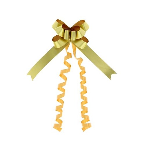 リボンボウ22mm巾ゴールド 50本