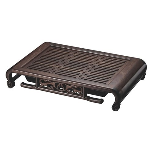 468195 黒檀 茶盤 B型