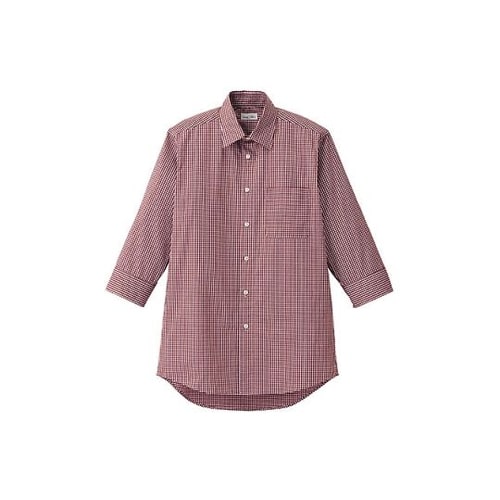 FB5048M−3 LL 七分袖シャツ