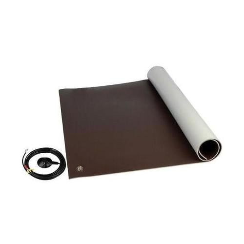 8261 静電気対策テーブルマット 茶色