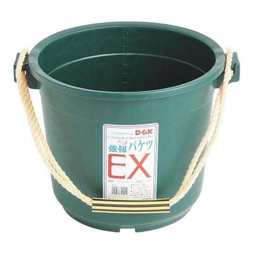 107−04 グリーン ゴムバケツ13L