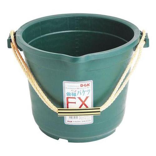 107−05 グリーン ゴムバケツ20L