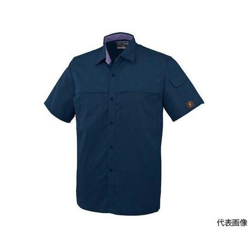 P−5587−1−LL 半袖シャツ 紺