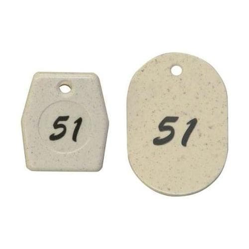 クロークチケット 白 51から100 1箱