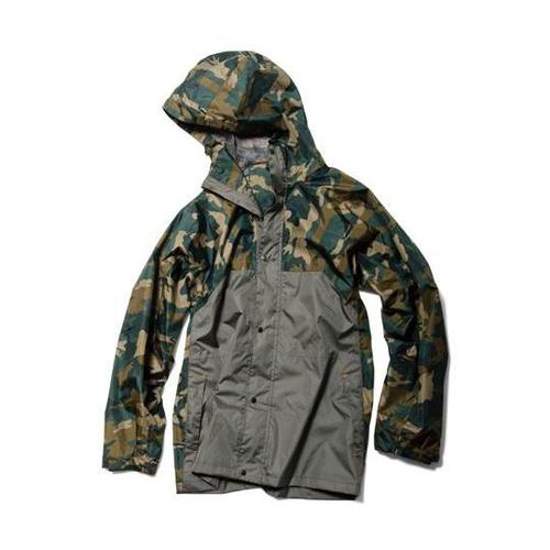 AS−8510 レインスーツ 緑カモ L