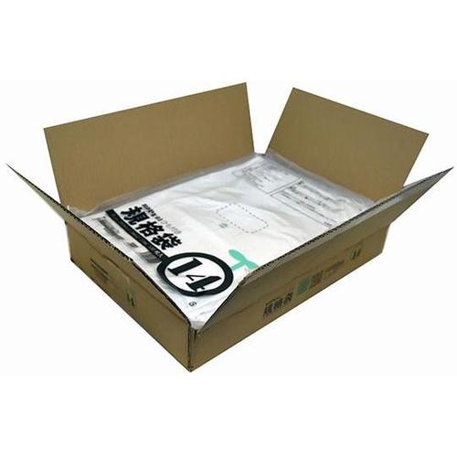 小箱売:ひも付ポリ袋 01半透明 14号